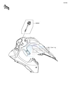 NINJA 650 EX650KHFA XX (EU ME A(FRICA) drawing Accessory(DC Output)