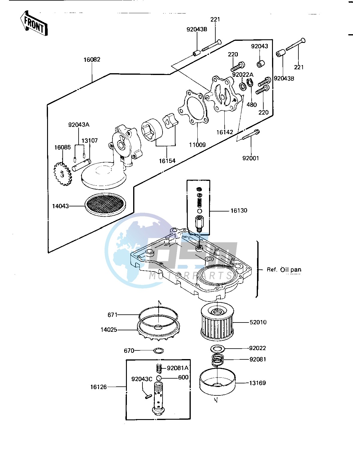 OIL PUMP_OIL FILTER -- 81-82 H1_H2- -