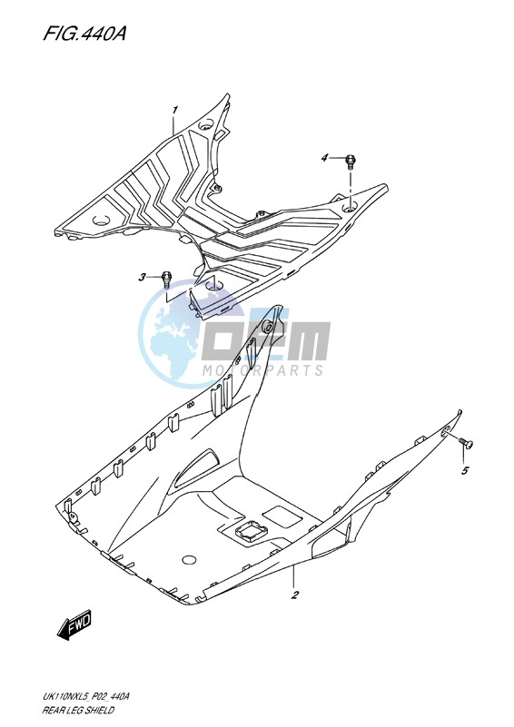 REAR LEG SHIELD