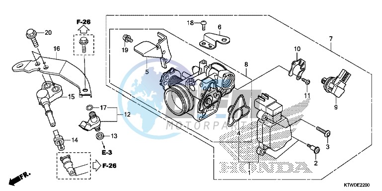 THROTTLE BODY/FUEL INJECTOR