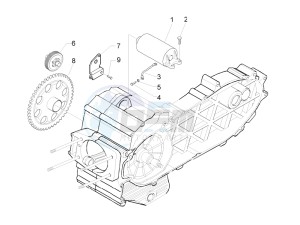 MP3 400 rl Touring drawing Starter - Electric starter