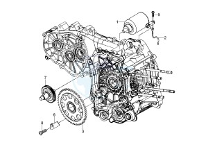 GTS 250 drawing Starting motor