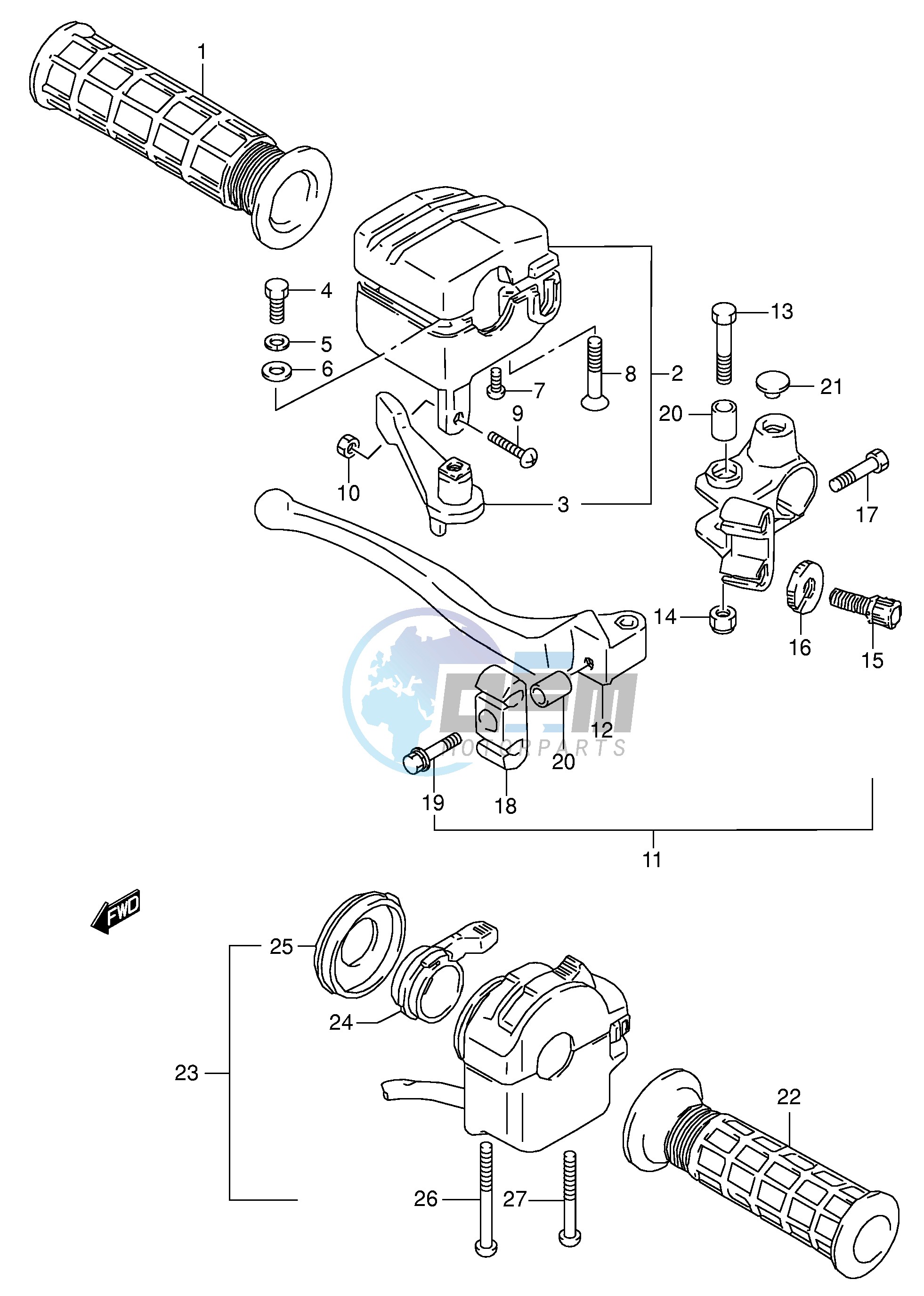 HANDLE LEVER