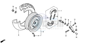 SRX90 50 drawing REAR WHEEL