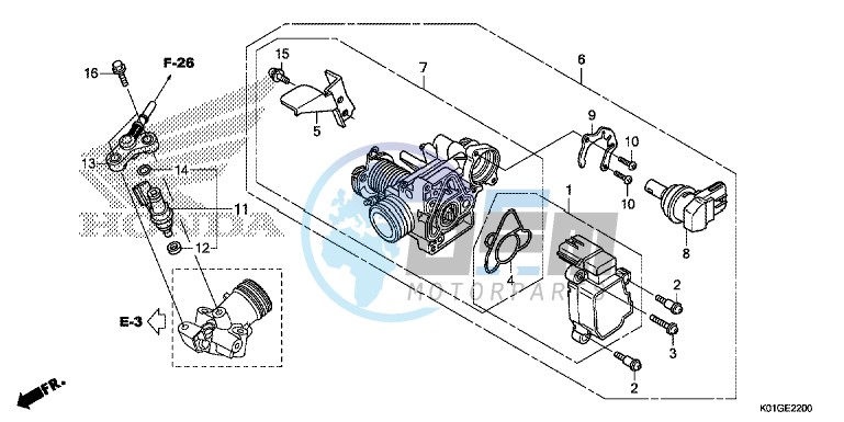 THROTTLE BODY/FUEL INJECTOR