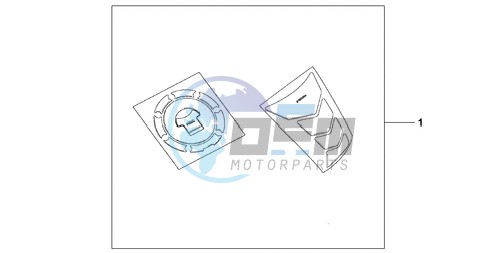 TANKPAD / FUEL LID COVER