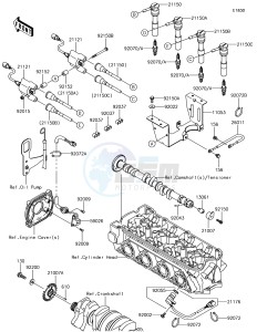 JET SKI STX-15F JT1500AGF EU drawing Ignition System