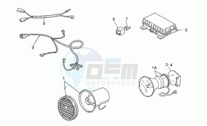 V 50 III 500 Pol. - PA VechioTipo Pol./PA VechioTipo drawing Two-tone sirens