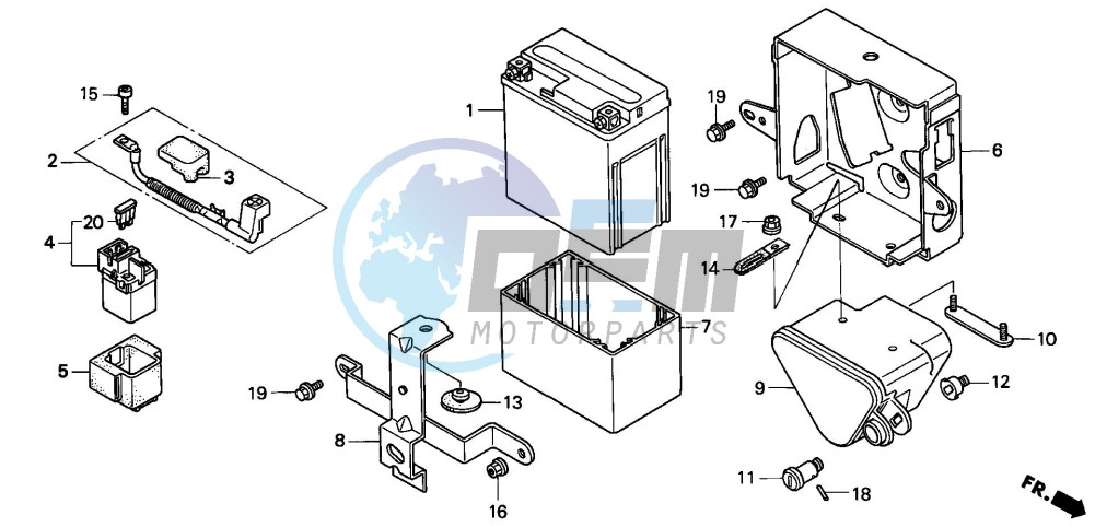 BATTERY/BATTERY BOX