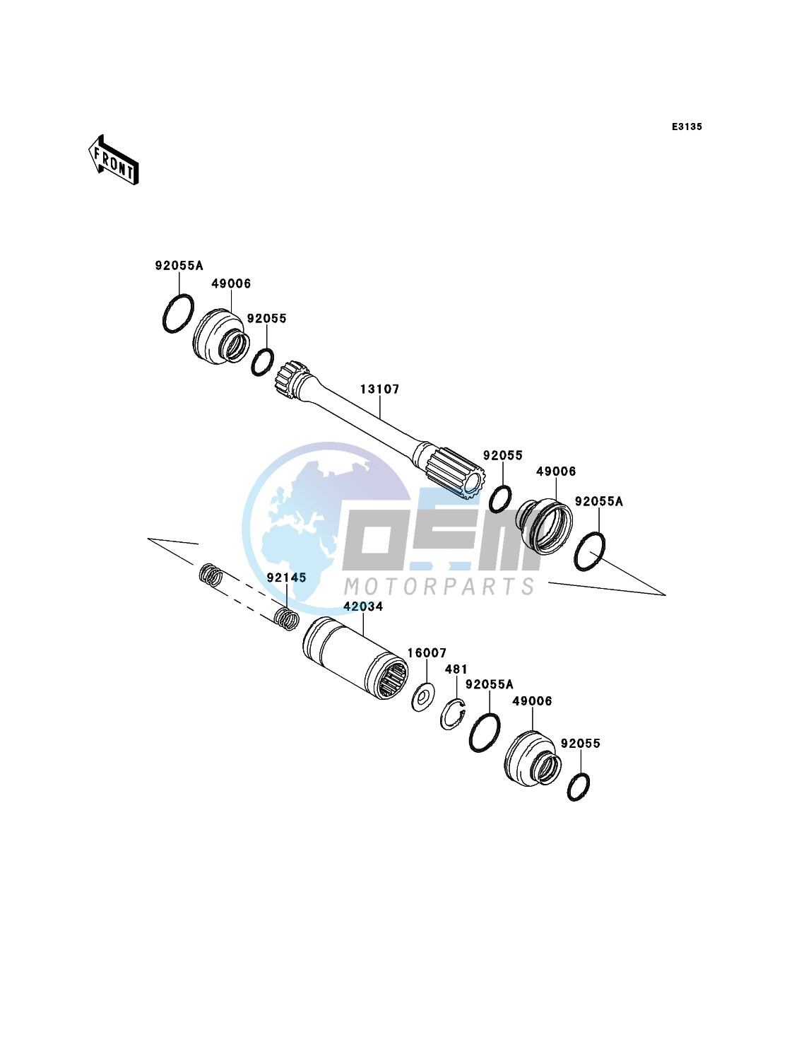 Drive Shaft-Propeller