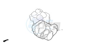 CB500 drawing GASKET KIT B