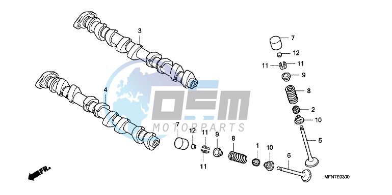 CAMSHAFT/ VALVE