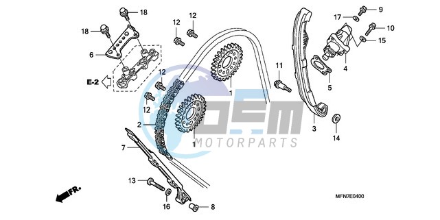 CAM CHAIN/TENSIONER