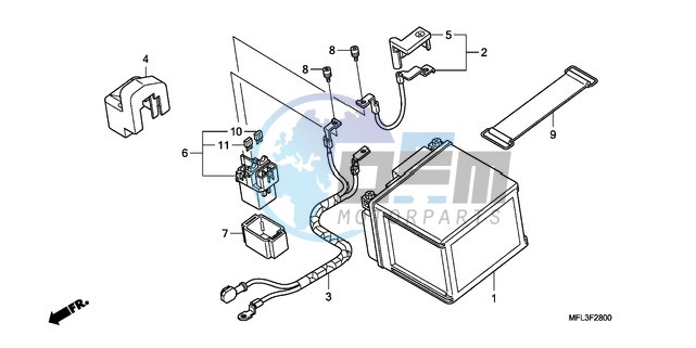 BATTERY (CBR1000RR)