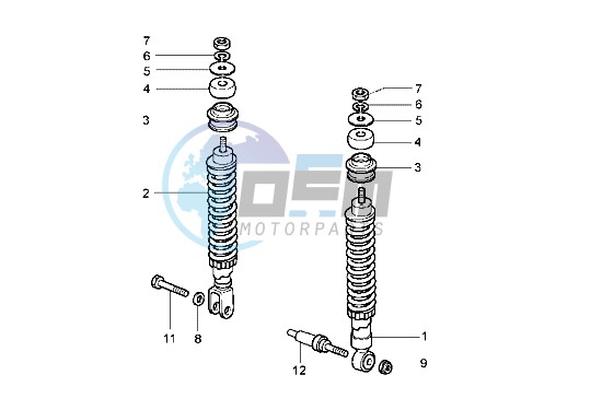 Rear Shock absorber