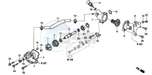 SH125 drawing WATER PUMP