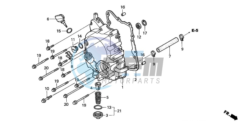 RIGHT CRANKCASE COVER