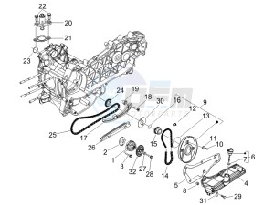 Runner 125 VX 4t SC e3 (UK) UK drawing Oil pump