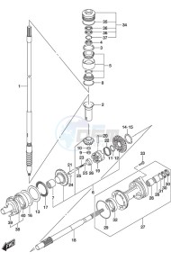 DF 175 drawing Transmission (Model: TG)