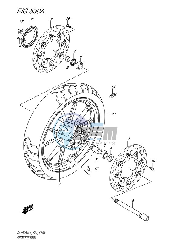 FRONT WHEEL