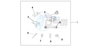 GL1800A SI - (SI) drawing PASSENGER CONTROL