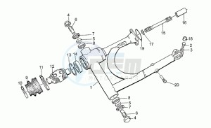 California 1100 EV (V11 EV Usa) EV (V11 EV Usa) drawing Swing arm