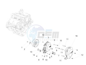 RSV4 1000 RR E4 ABS (APAC) drawing Flywheel cover