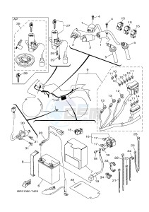 YZF-R3 YZF-R3A 321 R3 (BR51 BR52) drawing ELECTRICAL 1