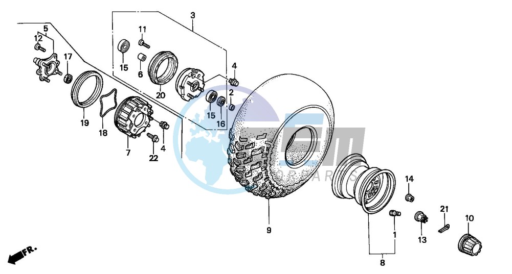 FRONT WHEEL