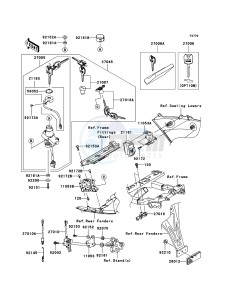 NINJA ZX-6R ZX636-C1H FR GB XX (EU ME A(FRICA) drawing Ignition Switch