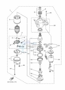 F70AETX drawing STARTING-MOTOR