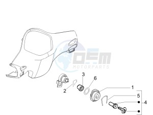 LX 50 4T drawing Locks