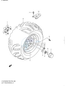 LT-A750X (P28-P33) drawing LEFT REAR WHEEL