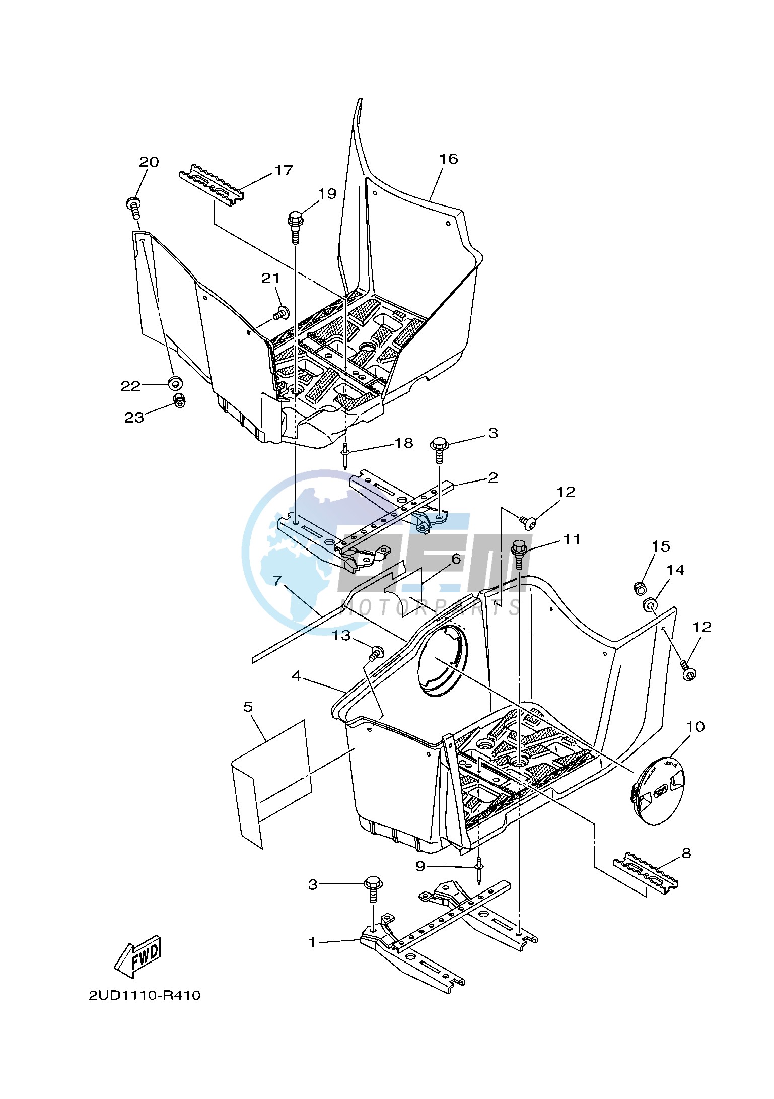 STAND & FOOTREST