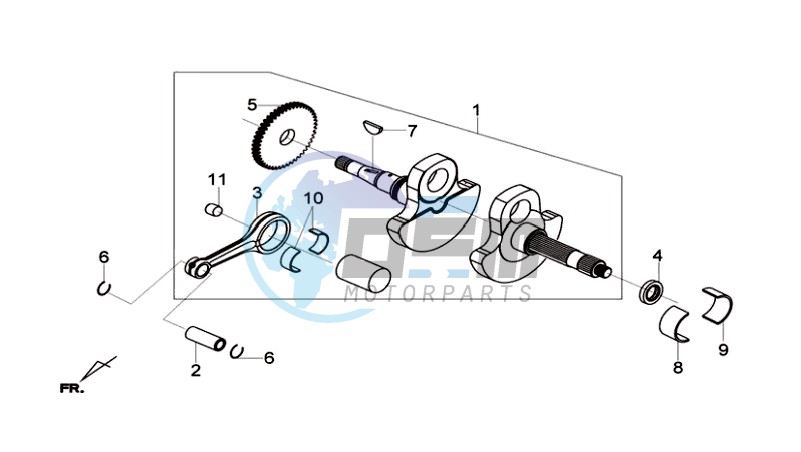 CRANKSHAFT / PISTON / PISTON RING