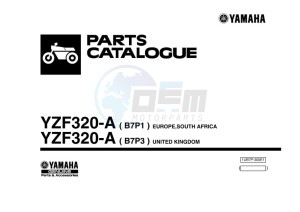 YZF320-A YZF-R3 (B7P1) drawing Infopage-1