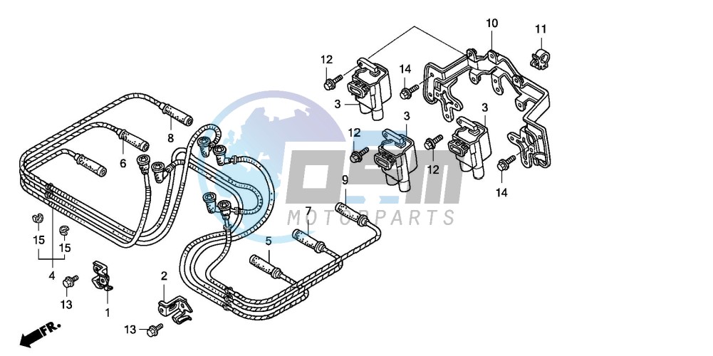 IGNITION COIL (GL1800A1/A2/A3/A4/A5)