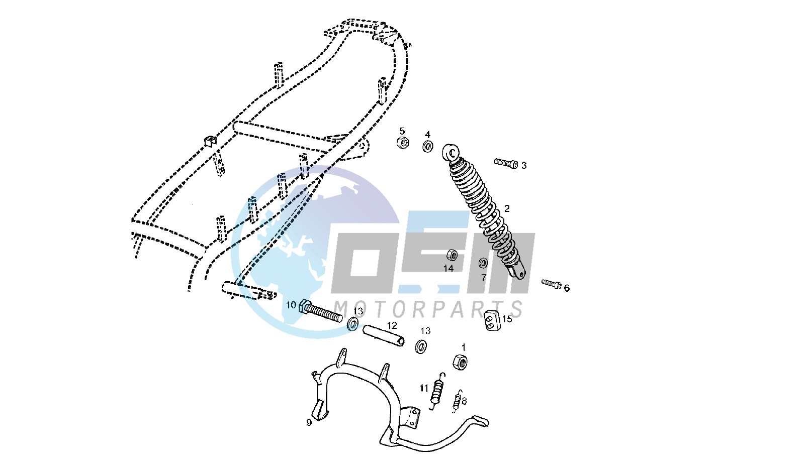 REAR SHOCK ABSORBER