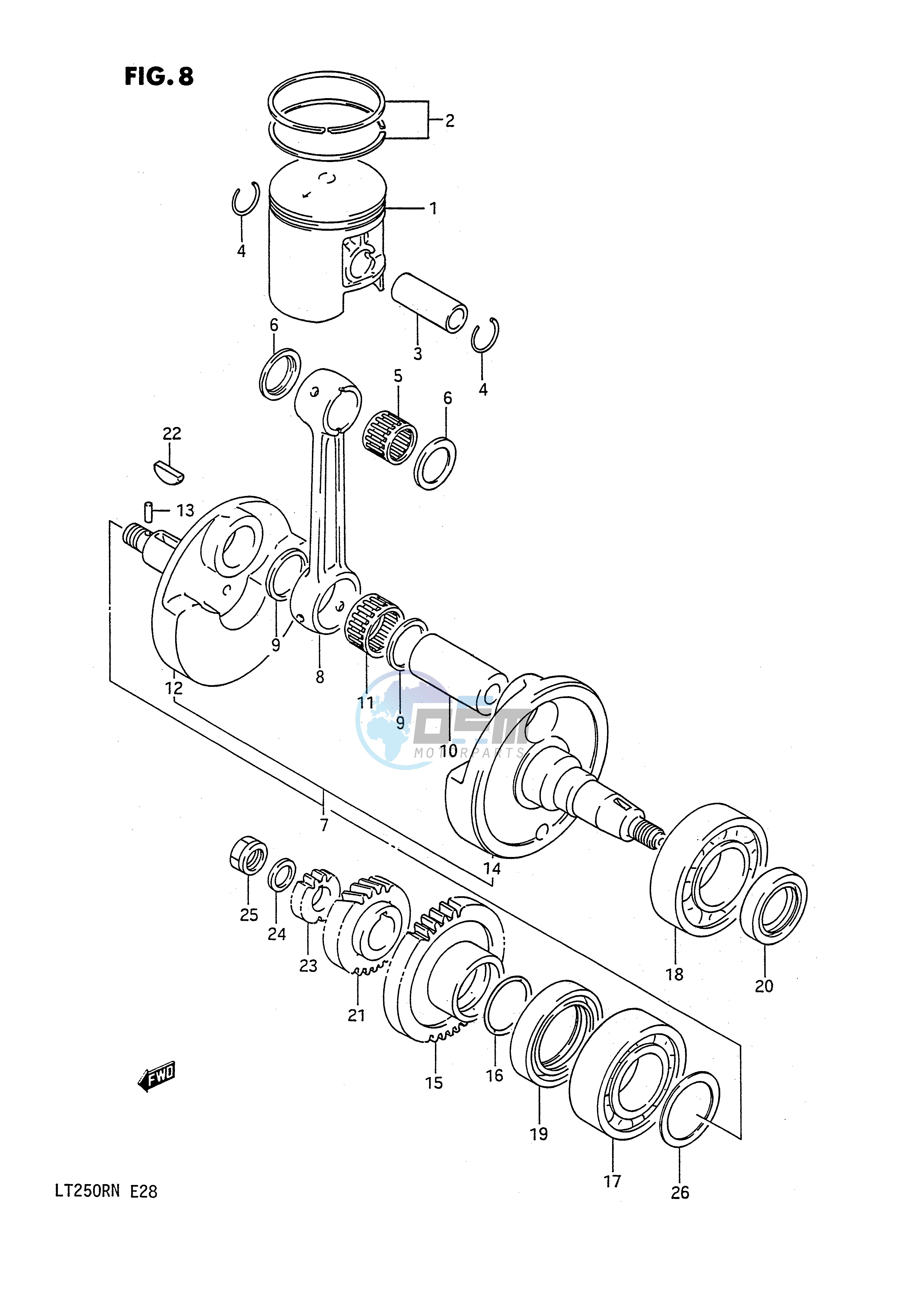 CRANKSHAFT (MODEL F G)