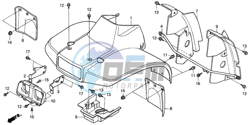 FRONT FENDER