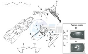 Shiver 750 (AA, JP, K, MAL, T, TW) drawing Rear body III