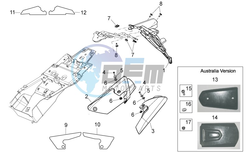 Rear body III