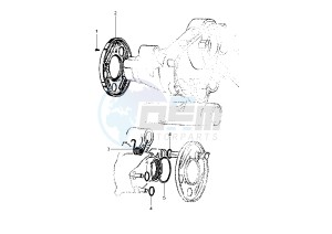 PX 125-150-200 drawing Brake shoe Holder