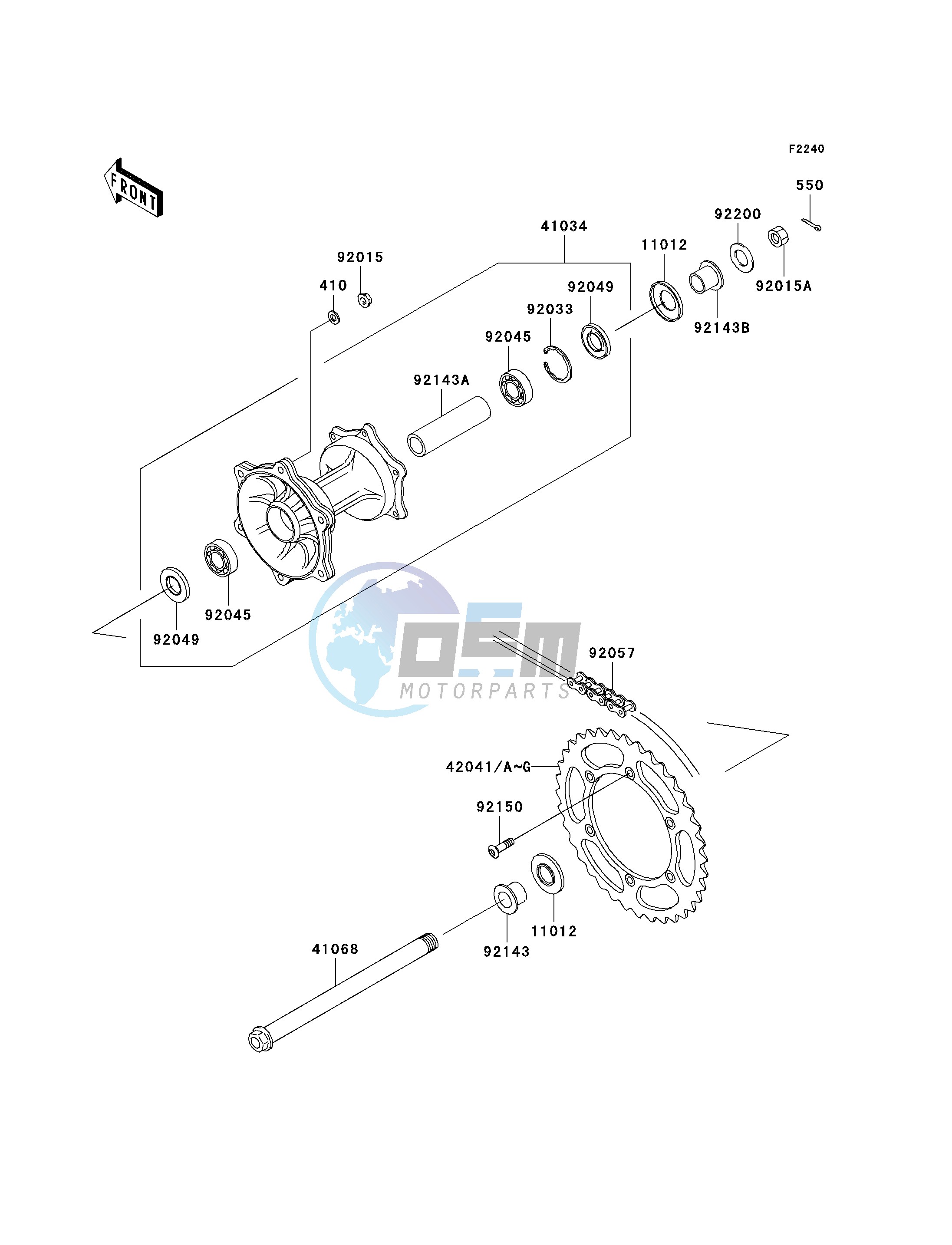 REAR HUB