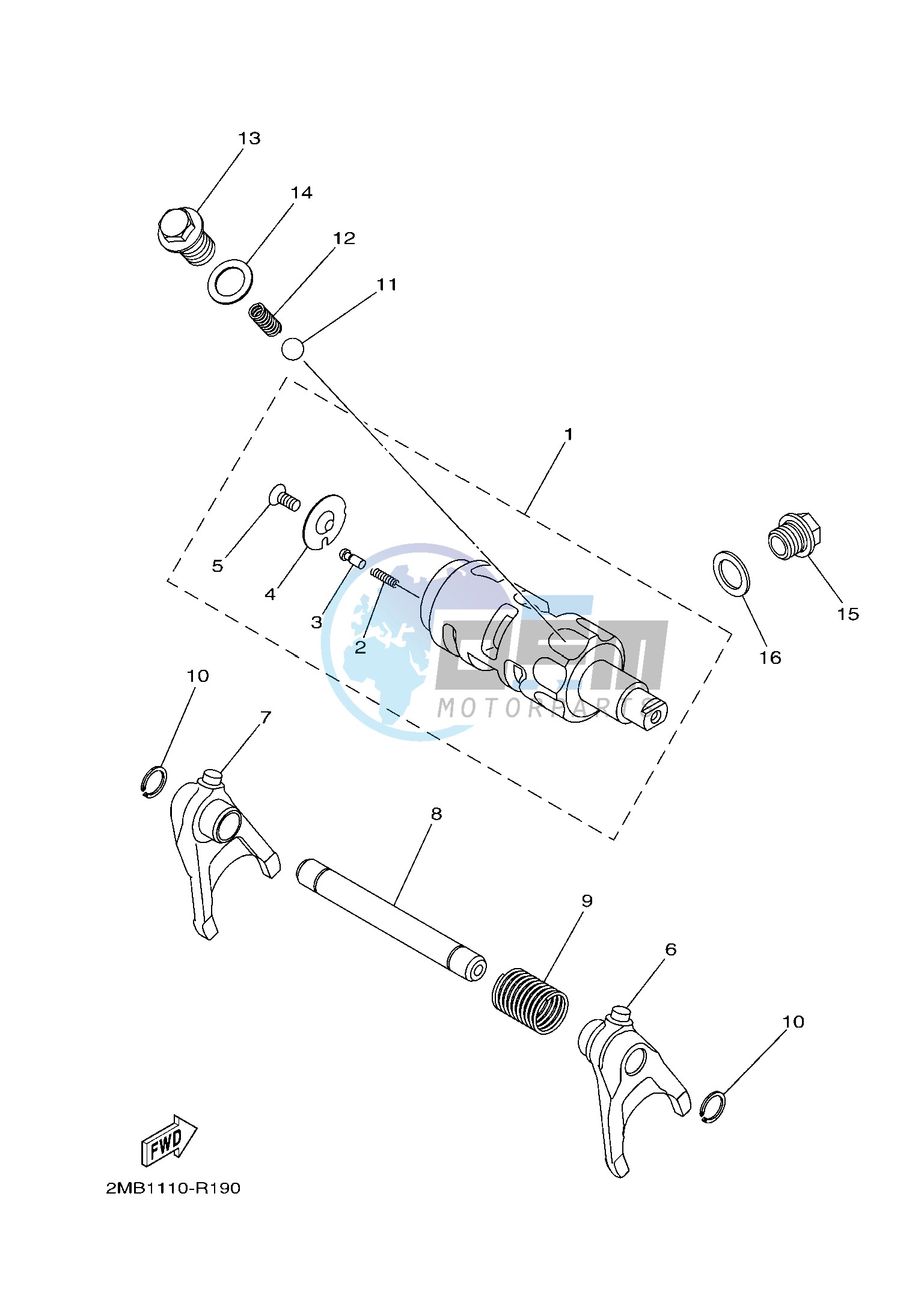 SHIFT CAM & FORK