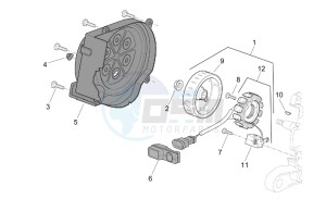 SR 50 IE-Carburatore 50 drawing Flywheel