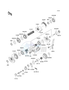 KL 650 E [KLR650] (E8F-E9F) E9F drawing BALANCER