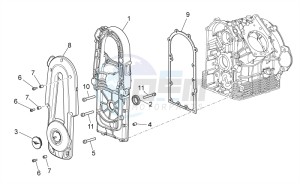 Griso S.E. 1200 8V USA-CND drawing Crank-case II