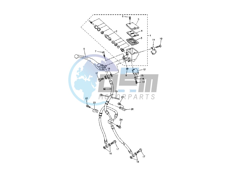 FRONT MASTER CYLINDER