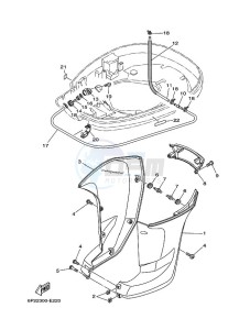 LF250TXR drawing BOTTOM-COVER-2